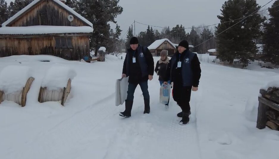 Досрочное голосование на выборах президента РФ прошло в рыбацкой деревне Ямало-Ненецкого автономного округа