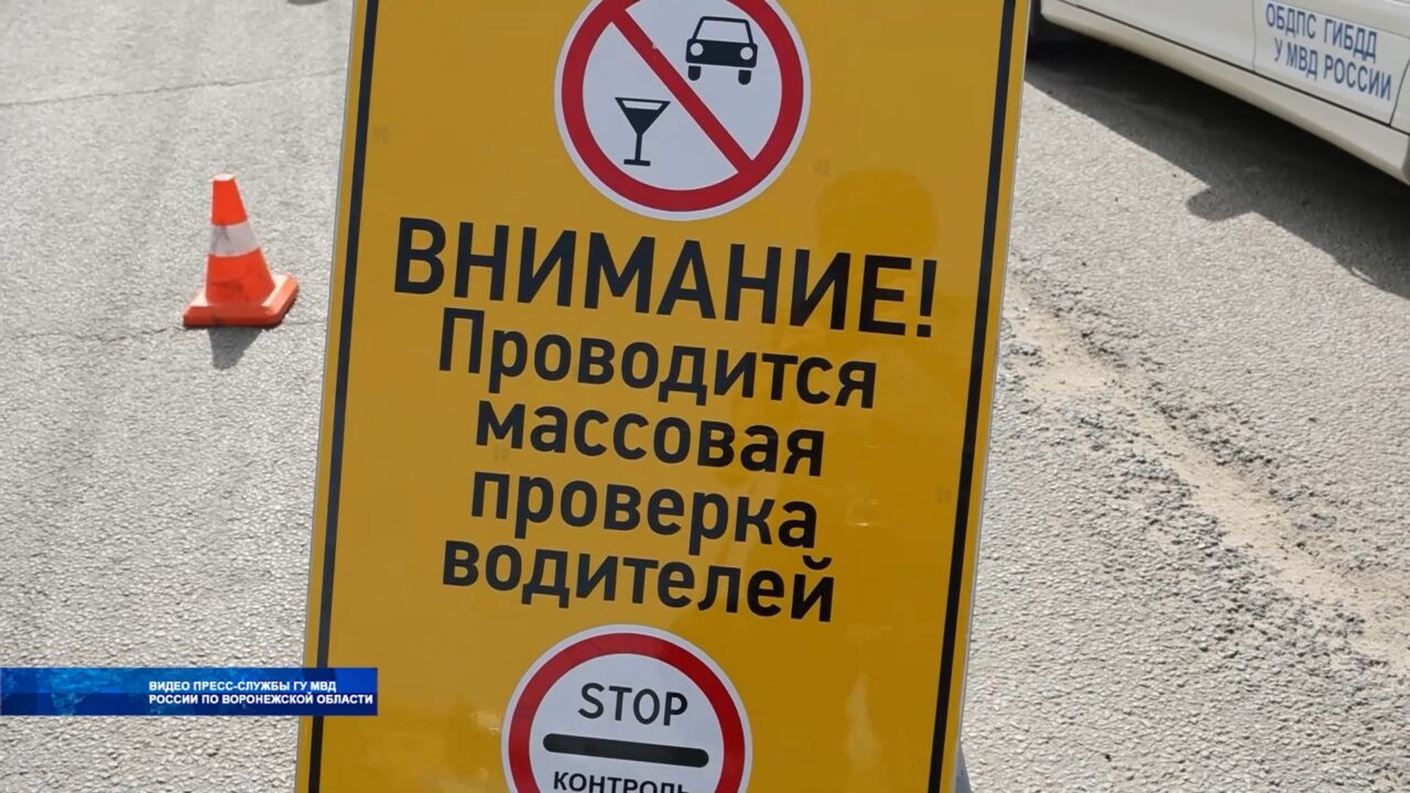 В Воронеже полицейские провели рейд, направленный на соблюдение правил тонировки автомобилей