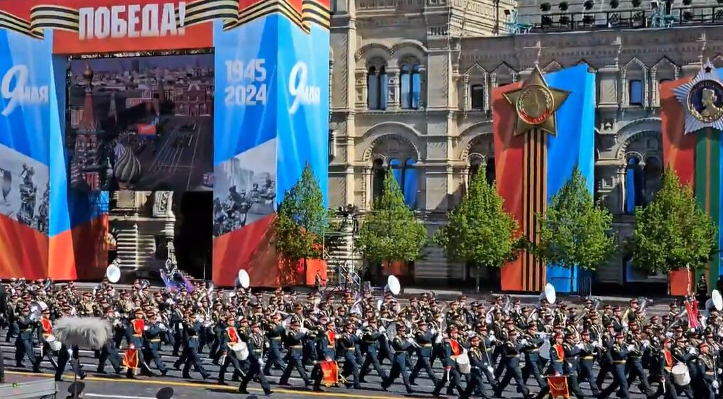 Генеральная репетиция Парада Победы прошла на Красной площади